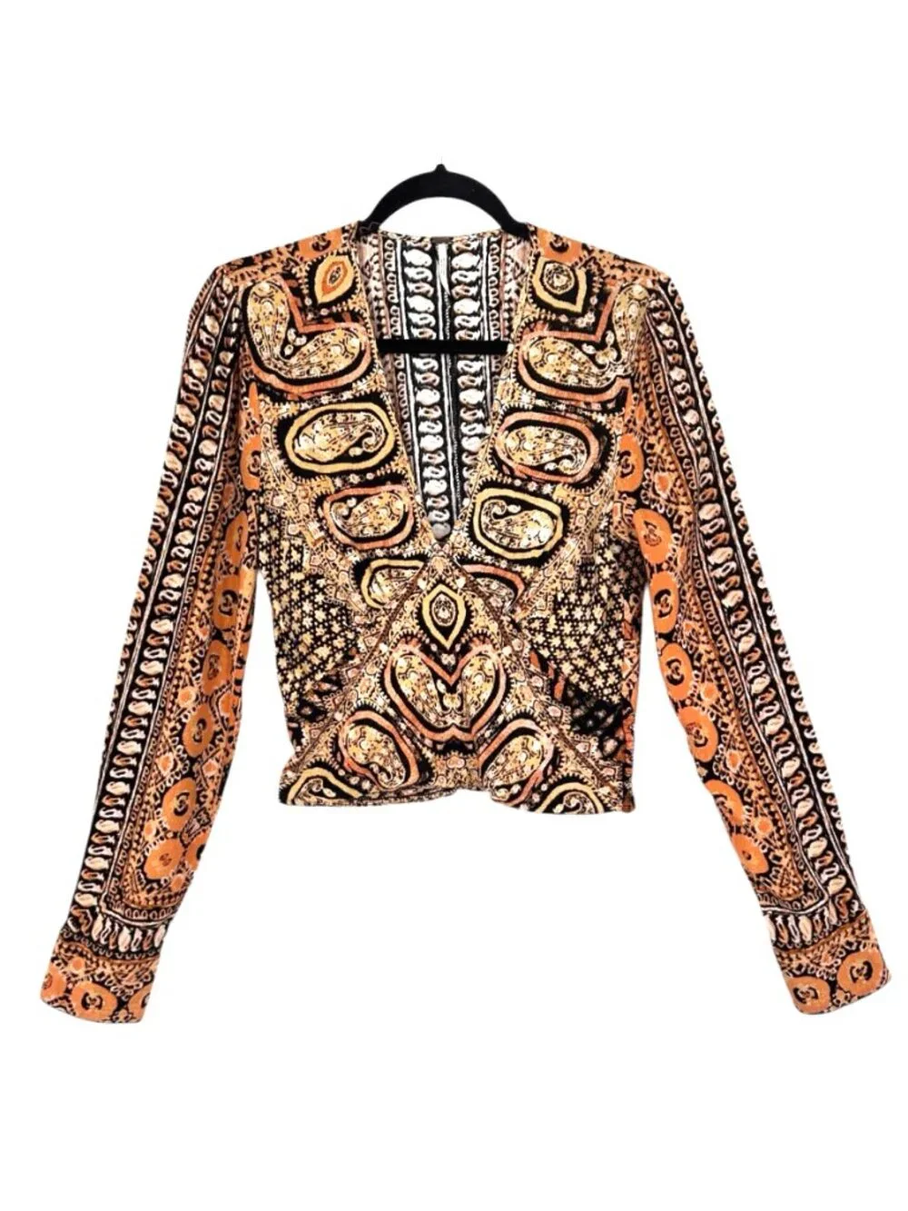 Free People Wild and Free Blouse